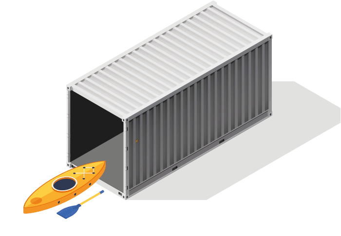 Schaubild: Einlagerung eines Boots